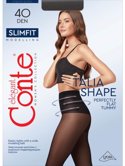 Zeštíhlující punčochy Conte Slimfit 40