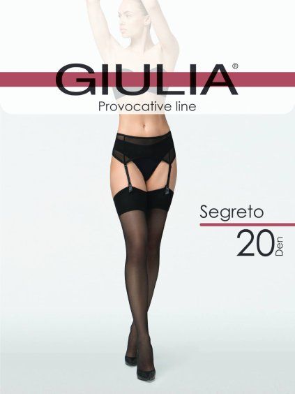 Punčochy na podvazkový pás Segreto 20 Giulia
