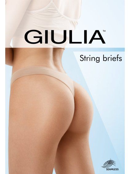 Bezešvé kalhotky Tanga String Briefs Giulia