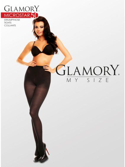 Poloprůhledné punčochy Microstar 50 Glamory
