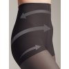 Poloprůhledné zeštíhlující pružné punčochy Conte Active soft 40 odstín nero
