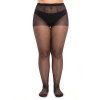Extra nadměrné punčochy Glamory Supersize 20 odstín Black