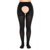 Neprůhledné punčochy Glamory Ouvert 60 odstín Black