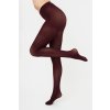 Neprůhledné pružné punčochy z mikrovlákna Giulia Blues 70 odstín marsala