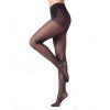 Poloprůhledné punčochy Glamory Satin 40 SATIN odstín Black