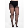 Punčochy pro vysoké postavy Giulia Positive Style 20 odstín nero