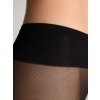 Poloprůhledné punčochy s výškově nastavitelným pasem a vitamínem E - TOP SOFT CONTE 40 den odstín nero