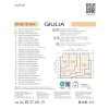 Zeštíhlující pružné punčochy Giulia Active 20 velikostní tabulka
