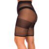 Ochranné silonové šortky proti oděru stehen Romartex 30 den odstín nero