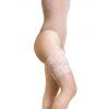 Ochranné vysoké krajkové pásky proti oděru stehen Lace Band Fiore odstín nude