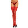 Luxusní samodržící punčochy Comfort 20 Glamory odstín Red