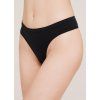 Bezešvé kalhotky Tanga String Briefs Giulia odstín black