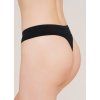 Bezešvé kalhotky Tanga String Briefs Giulia odstín black