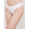 Bezešvé kalhotky Tanga String Briefs Giulia odstín bianco