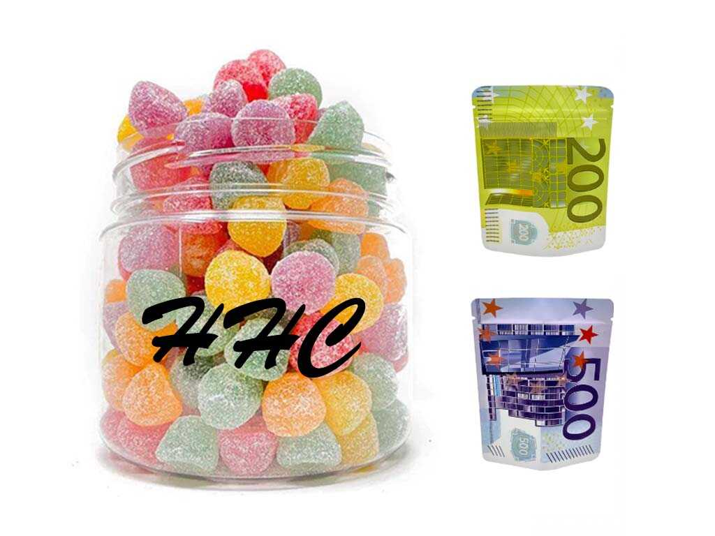 Pirate CBD™ HHC gummies Hmotnost: 400 mg HHC (10 ks; hmotnost: 42 g)