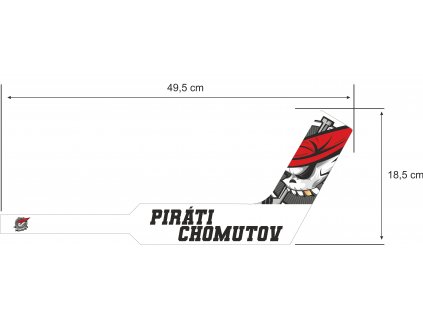 minihokejka BRANKÁŘ PIRÁTI CHOMUTOV