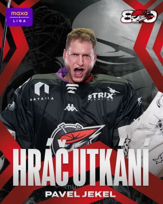 Hráčem utkání jste zvolili Pavla Jekela! 🔥❤️