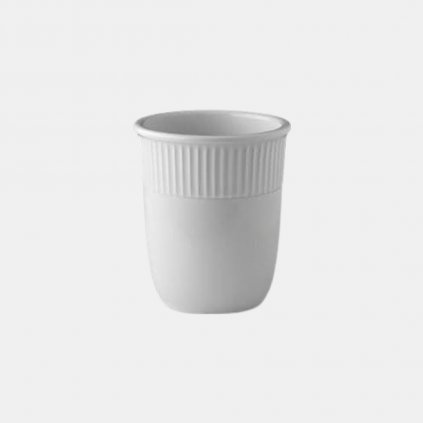 Double wall cups bílý keramický hrnek - dvoustěnka 200 ml