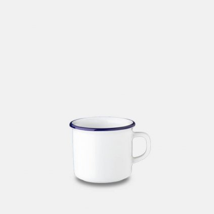 Retro mugs modro-bílý hrnek 80 ml