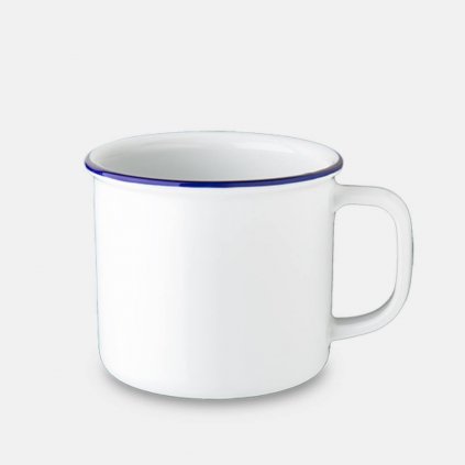 Retro mugs modro-bílý hrnek 350 ml