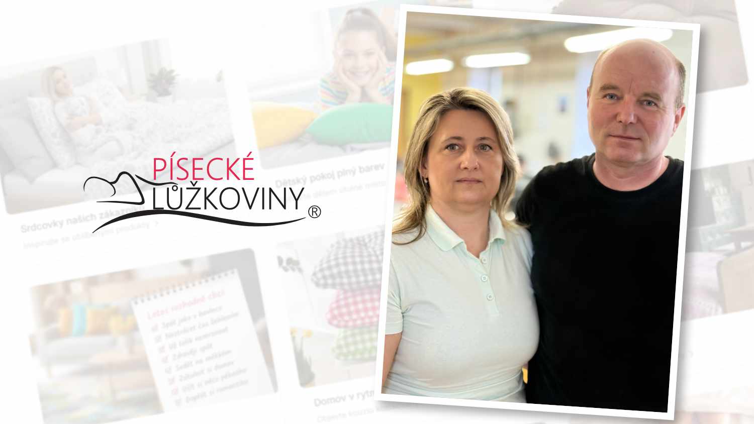 Začínali sme so stánkom a garážou, hovoria zakladatelia Píseckých lůžkovin