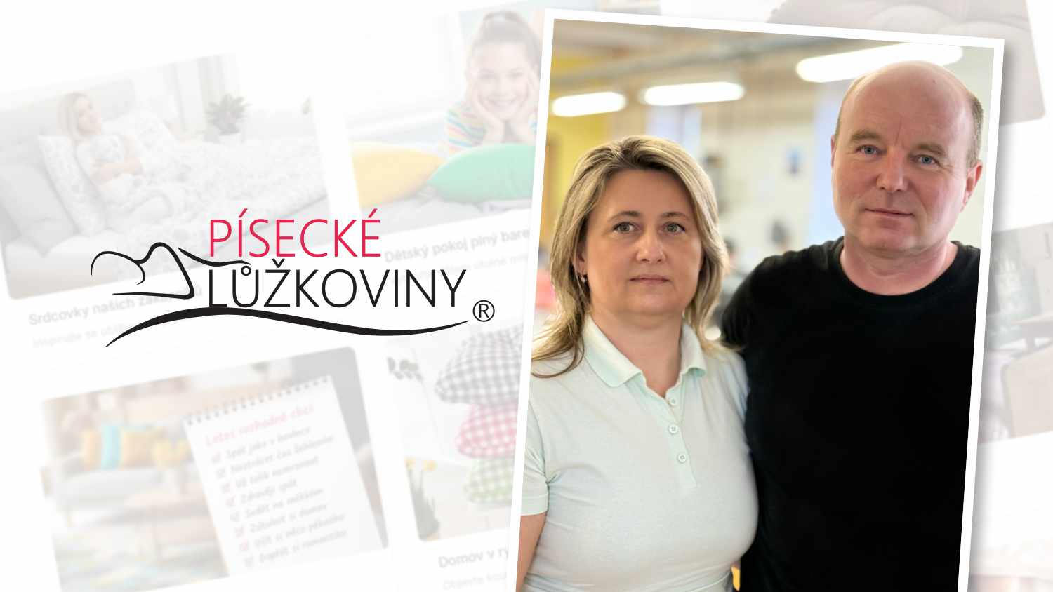 Začínali jsme se stánkem a garáží, říkají zakladatelé Píseckých lůžkovin