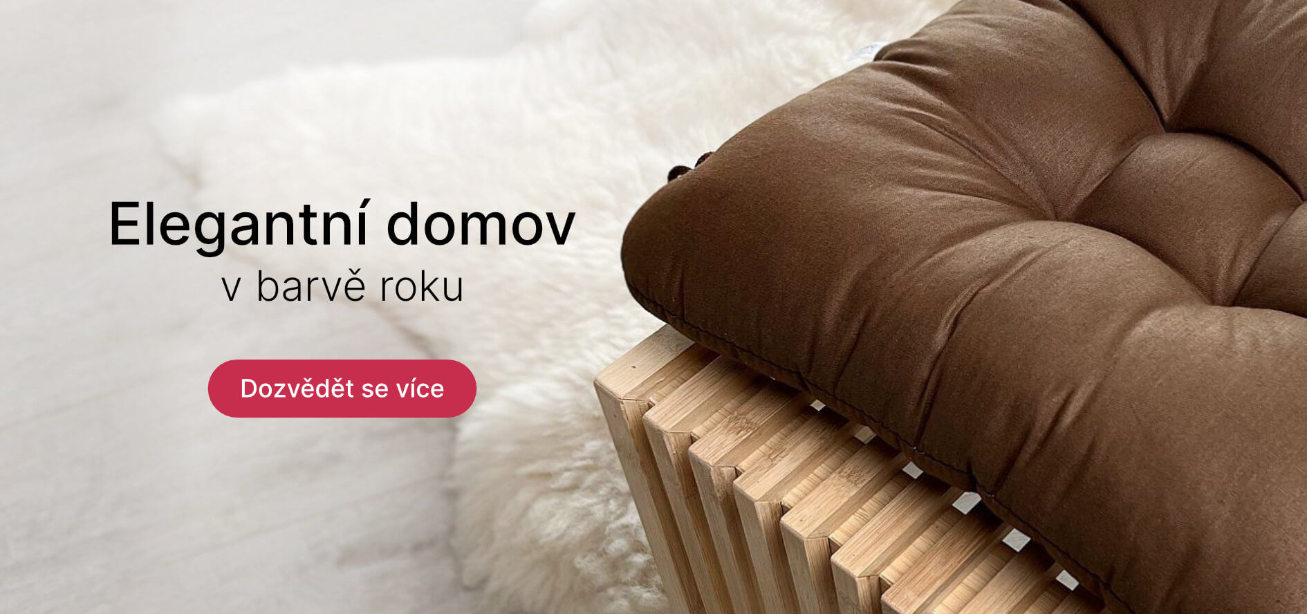 Elegantní domov v barvě roku
