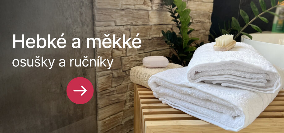 Hebké a měkké ručníky