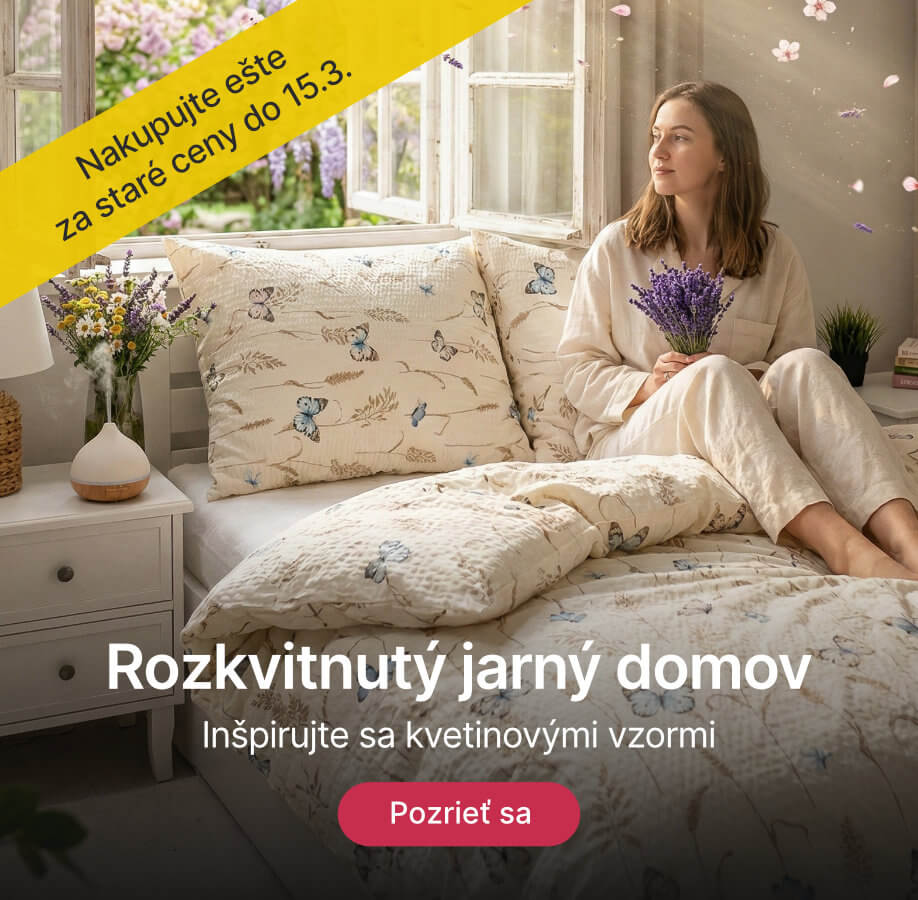 Rozkvitnutý jarný domov