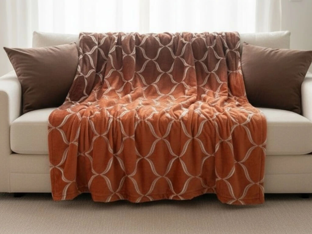 Mikroplyšová deka Čas