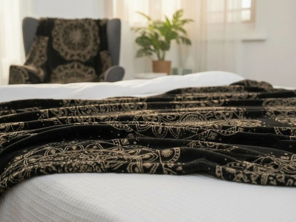 Mikroplyšová deka Orient