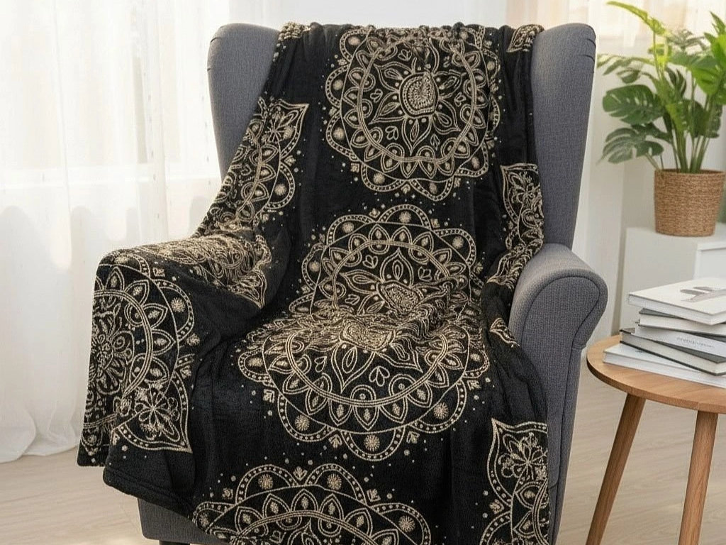 Mikroplyšová deka Orient