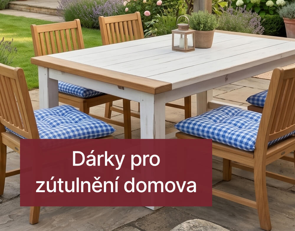 Dárky pro zútulnění domova