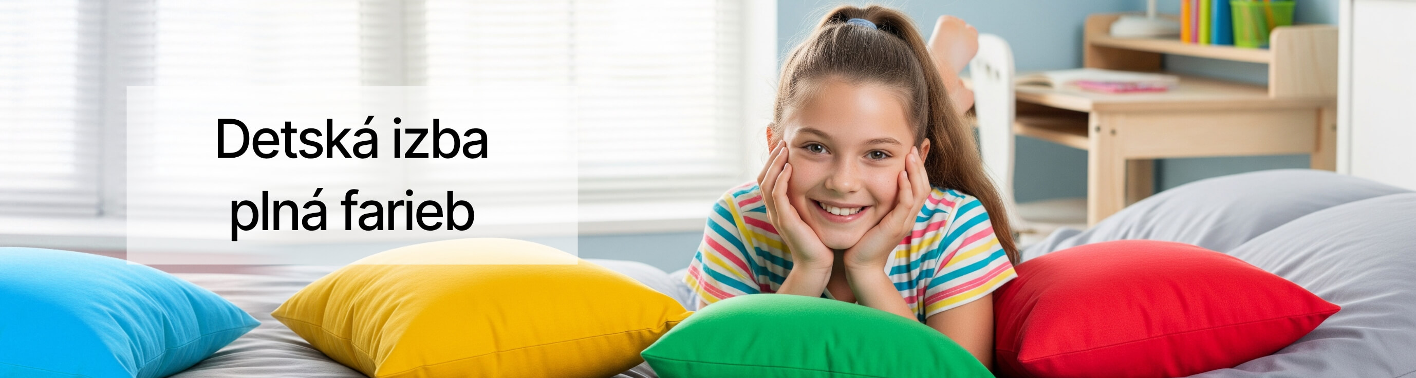Detská izba plná farieb