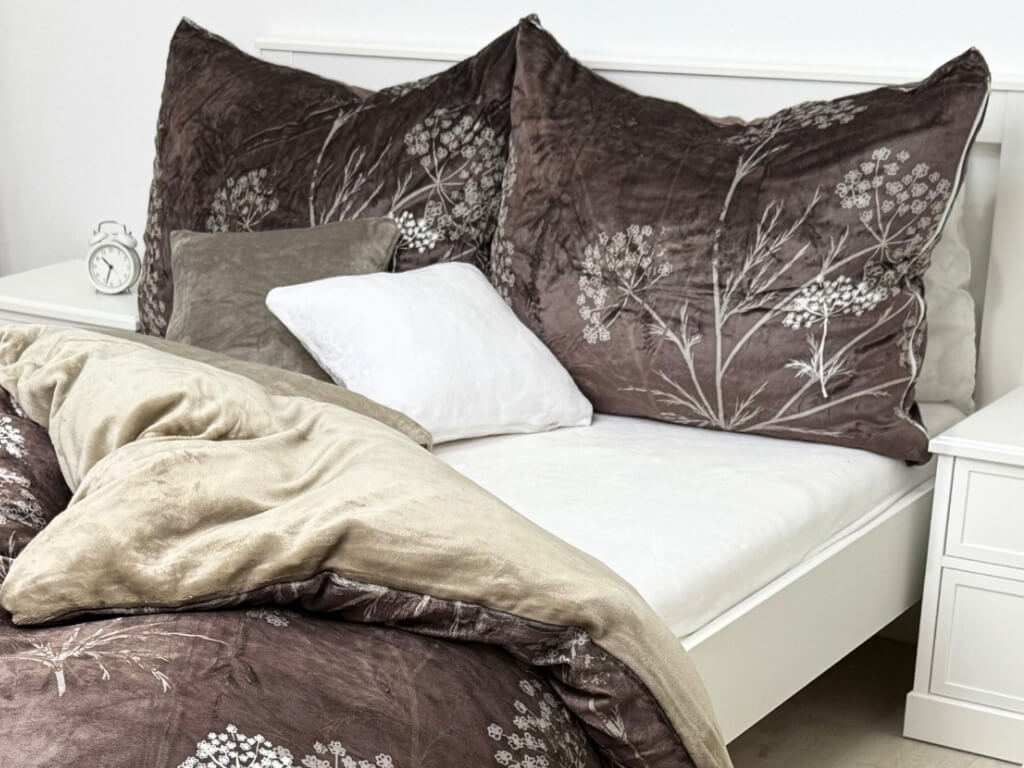 Mikroplyšové povlečení Kmín