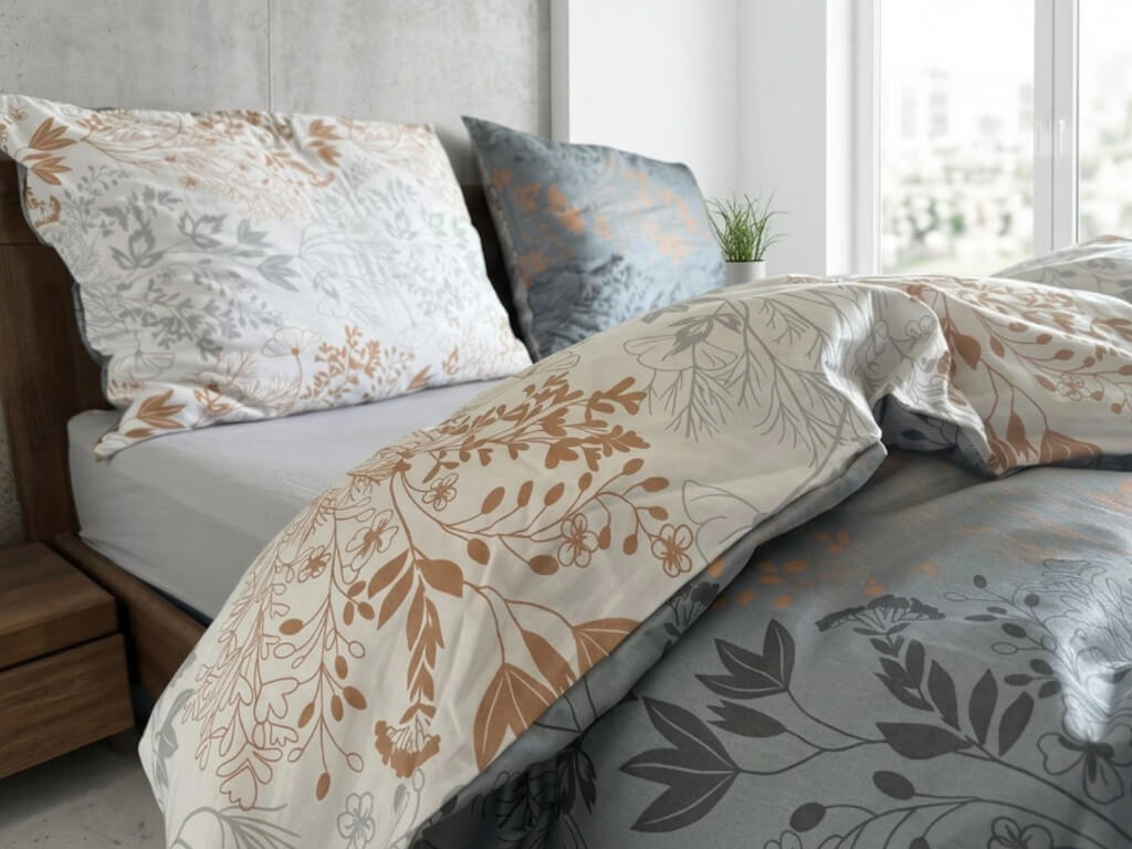 Bavlněno-saténové povlečení Synthia