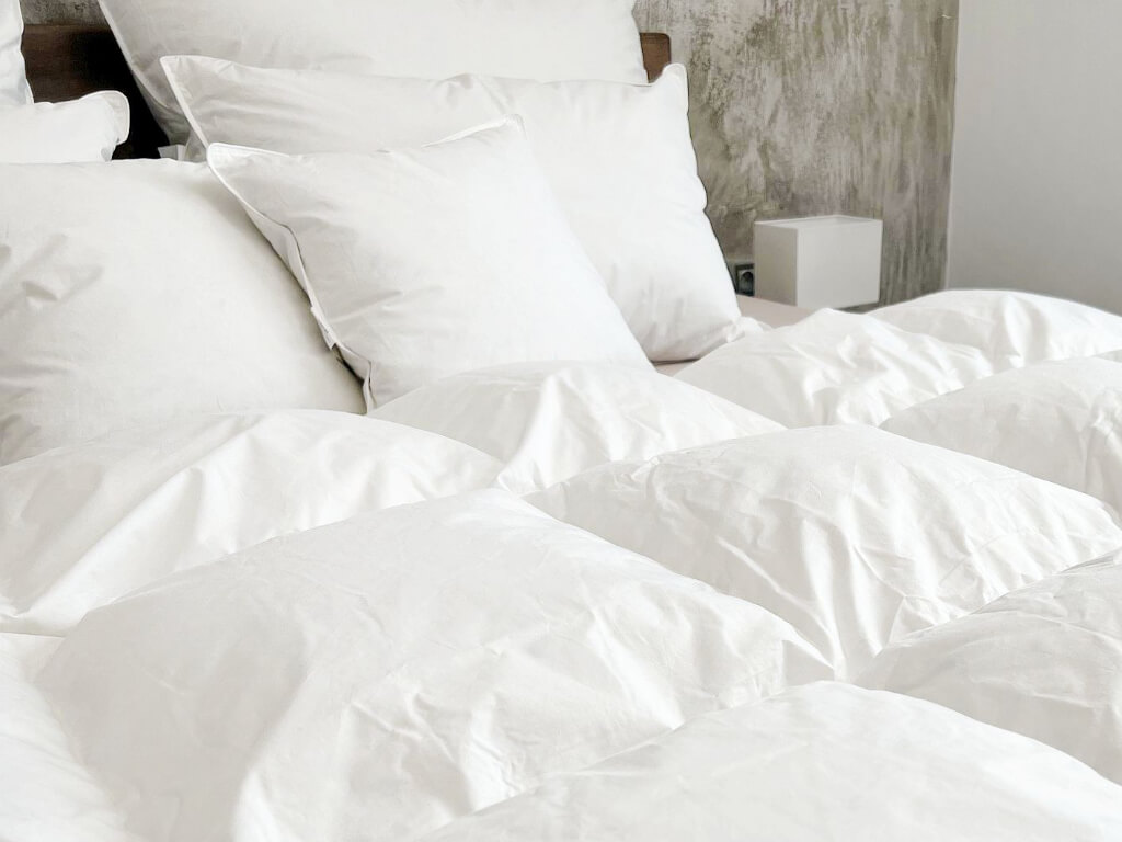 Péřové přikrývky a polštáře