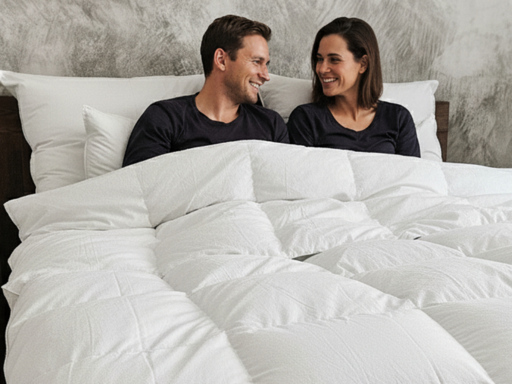 Péřové přikrývky a polštáře