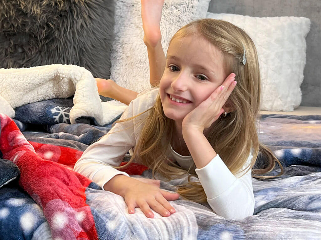 Obojstranná deka s baránkom - Škriatok