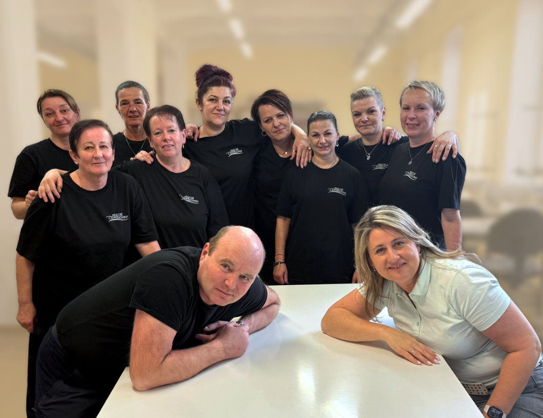 Tím zamestnancov Písecké lůžkoviny