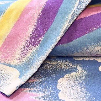 Metráž bavlna - Obláčky