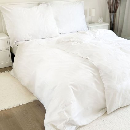 Metráž bavlna - Bílá