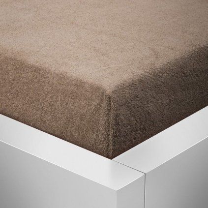 Froté prostěradlo - Kakao