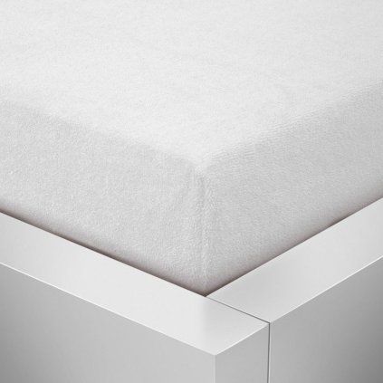 Froté prostěradlo - Bílé