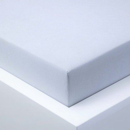 Jersey prostěradlo s elastanem - Šedé