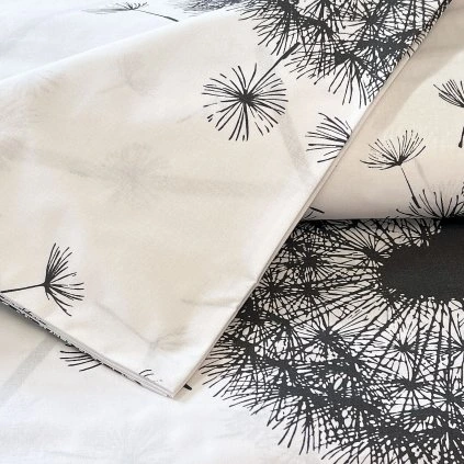 Metráž bavlna - Pampelišky bílé