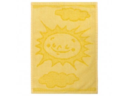 Detsky rucnik Sun yellow 30 x 50 cm