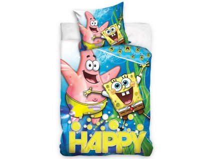 p457340 detske povleceni sponge bob happy sb195001 1 1 629866