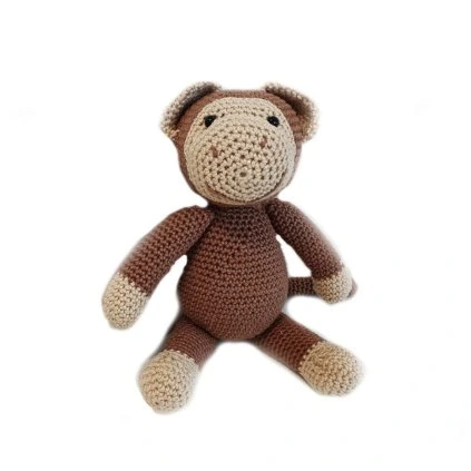 Háčkovaná hračka - Opice Róza