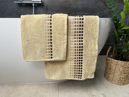 Froté ručník Darwin 450g - Béžový 50x100